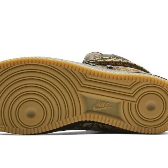 Nike Air Force 1 High SF x Realtree AA1128 004 Gum Brown Camo Men’s Size NEW - Picture 6 of 7